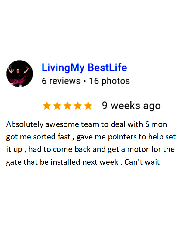 Google review Sam