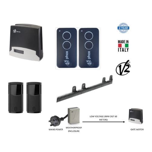 Torq V2 Sliding Gate Automation Kit 24V image 1